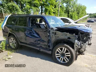 2022 Toyota 4Runner TRD Sport with VIN JTESU5JR7N6025534, listed as a Copart auction lot 62697505 with 49,870 mi miles and Salvage title. Bid and sale history available at DreamBid. Image 4.