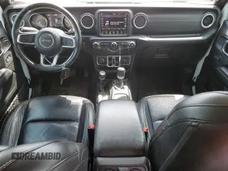 2018 Jeep Wrangler Unlimited Sahara z VIN 1C4HJXEG5JW165071, wystawiony jako Copart lot #59302865 z przebiegiem Nie podano mil oraz Czysty tytuł • Clean title. Historia ofert i sprzedaży dostępna na DreamBid. Obrazek 8.