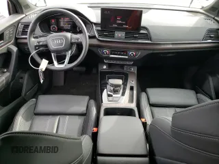 2023 Audi Q5 Sportback S line Prestige with VIN WA16AAFY9P2183305, listed as a Copart auction lot 49780375 with 18,139 mi miles and Salvage title. Bid and sale history available at DreamBid. Image 8.
