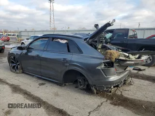 2021 Audi RS Q8 z VIN WU1ARBF13MD014823, wystawiony jako Copart lot #85311134 z przebiegiem 46 627 mil mil oraz Szkoda całkowita • Salvage title. Historia ofert i sprzedaży dostępna na DreamBid. Obrazek 2.