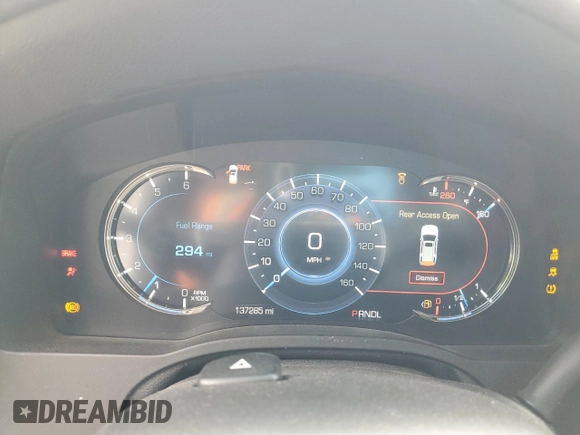 2019 Cadillac Escalade ESV Premium Luxury z VIN 1GYS4JKJXKR268636, wystawiony jako Copart lot #58922025 z przebiegiem 137 285 mil mil oraz Szkoda całkowita • Salvage title. Historia ofert i sprzedaży dostępna na DreamBid. Obrazek 9.