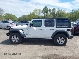 2020 Jeep Wrangler Unlimited Sport S with VIN 1C4HJXDG9LW229715, listed as a IAAI auction lot 42203008 with 63,683 mi miles and . Bid and sale history available at DreamBid. Image 14.