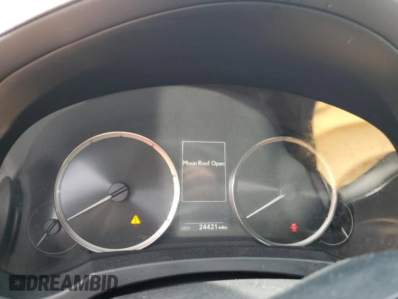 2019 Lexus RC with VIN JTHS85BC9K5004669, listed as a Copart auction lot 54005054 with 24,421 mi miles and Salvage Title. Bid and sale history available at carsss.com. Image 9.