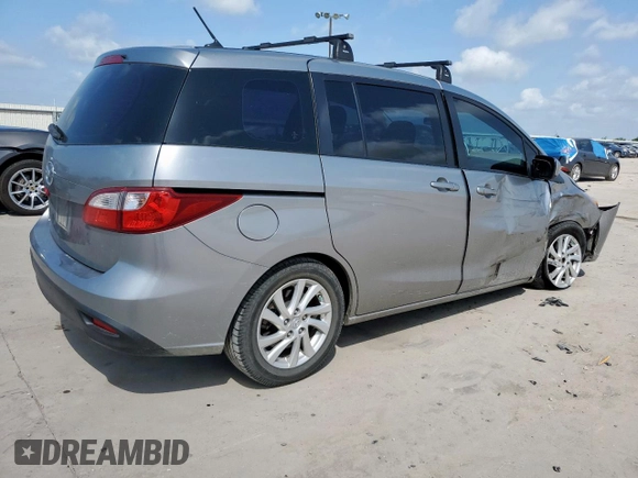 2012 Mazda 5 Sport with VIN JM1CW2BL2C0140909, listed as a Copart auction lot 61840615 with 155,863 mi miles and Salvage title. Bid and sale history available at DreamBid. Image 3.