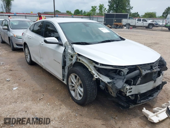 2016 Chevrolet Malibu LT with VIN 1G1ZE5ST1GF173474, listed as a IAAI auction lot 42041762 with 136,740 mi miles and . Bid and sale history available at DreamBid. Image 1.