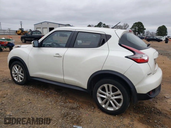 2015 Nissan Juke S with VIN JN8AF5MR3FT506717, listed as a Copart auction lot 43451505 with 70,090 mi miles and Salvage title. Bid and sale history available at DreamBid. Image 2.