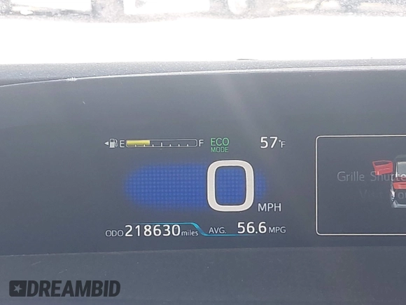 2016 Toyota Prius Two with VIN JTDKBRFU0G3505479, listed as a IAAI auction lot 41977008 with 218,630 mi miles and . Bid and sale history available at DreamBid. Image 16.