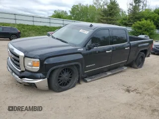 2014 GMC Sierra 1500 SLT with VIN 3GTU2VEC3EG491453, listed as a Copart auction lot 58386375 with 119,929 mi miles and Clean title. Bid and sale history available at DreamBid. Image 1.