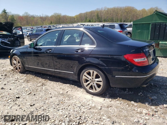 2012 Mercedes-Benz C-Class C 300 Sport with VIN WDDGF8BB7CA654122, listed as a Copart auction lot 54969875 with 163,242 mi miles and Clean Title. Bid and sale history available at carsss.com. Image 2.