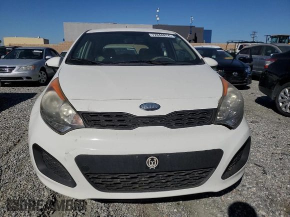 2013 Kia Rio LX with VIN KNADM5A31D6224745, listed as a Copart auction lot 72844874 with 171,841 mi miles and Clean Title. Bid and sale history available at DreamBid. Image 5.