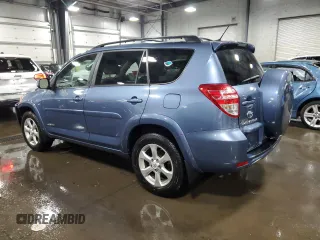 2010 Toyota RAV4 Limited with VIN 2T3DF4DV2AW028019, listed as a Copart auction lot 60052535 with 123,243 mi miles and Salvage title. Bid and sale history available at DreamBid. Image 2.