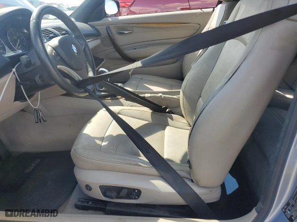 2012 BMW 1 Series 128i with VIN WBAUL7C51CVM81616, listed as a Copart auction lot 73862874 with 0 mi miles and Non Repairable. Bid and sale history available at carsss.com. Image 7.