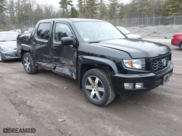 2014 Honda Ridgeline SE with VIN 5FPYK1F66EB005881, listed as a IAAI auction lot 41977349 with 184,567 mi miles. Bid and sale history available at carsss.com. Image 1.