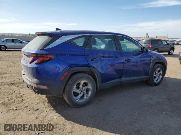 2022 Hyundai Tucson SE with VIN 5NMJA3AE6NH007457, listed as a Copart auction lot 48124785 with 61,281 mi miles and Clean Title. Bid and sale history available at carsss.com. Image 3.