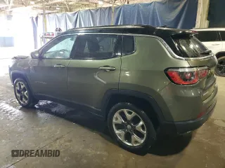 2018 Jeep Compass Limited with VIN 3C4NJDCB8JT418740, listed as a Copart auction lot 52422155 with 184,940 mi miles and Clean Title. Bid and sale history available at DreamBid. Image 2.