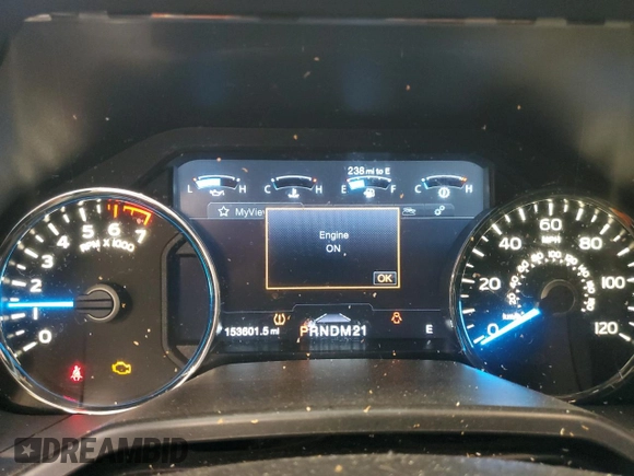 2015 Ford F-150 XLT with VIN 1FTEW1EGXFFA07639, listed as a Copart auction lot 61603935 with 153,601 mi miles and Clean title. Bid and sale history available at DreamBid. Image 9.