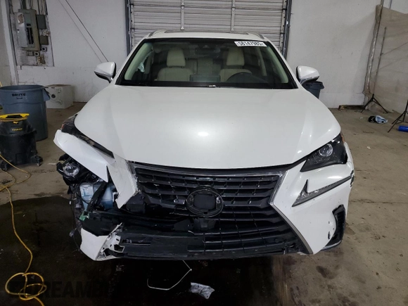 2019 Lexus NX 300 with VIN JTJBARBZ7K2190454, listed as a Copart auction lot 58147985 with 104,118 mi miles and Salvage title. Bid and sale history available at DreamBid. Image 5.