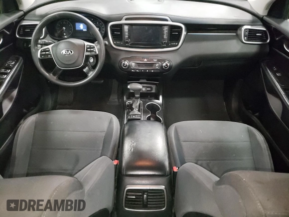 2019 Kia Sorento LX with VIN 5XYPGDA59KG549284, listed as a Copart auction lot 86268094 with 79,497 mi miles and Salvage Title. Bid and sale history available at DreamBid. Image 8.