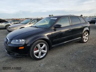 2008 Audi A3 with VIN WAUHF78P58A052836, listed as a Copart auction lot 78289484 with 123,168 mi miles and Clean Title. Bid and sale history available at carsss.com. Image 1.