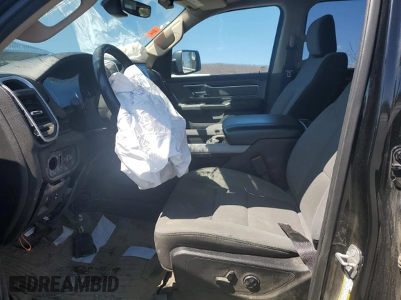 2019 Ram 1500 Big Horn/Lone Star with VIN 1C6SRFFT6KN827176, listed as a Copart auction lot 51290775 with 76,981 mi miles and Salvage Title. Bid and sale history available at carsss.com. Image 7.