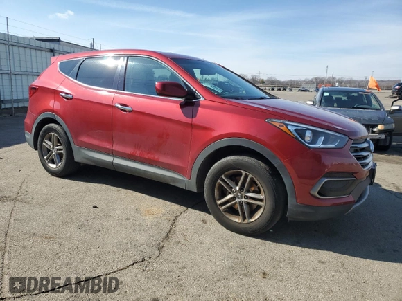 2017 Hyundai Santa Fe 2.4L z VIN 5XYZTDLB4HG392179, wystawiony jako Copart lot #44634085 z przebiegiem Nie podano mil oraz Czysty tytuł • Clean title. Historia ofert i sprzedaży dostępna na DreamBid. Obrazek 4.