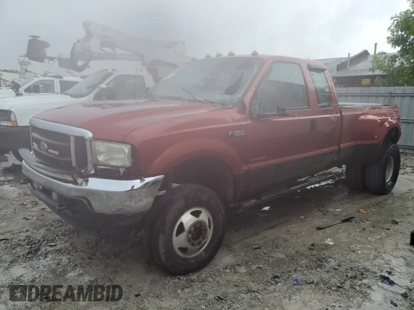 2002 Ford F-350 XL z VIN 1FTWX33FX2EB85896, wystawiony jako Copart lot #58554815 z przebiegiem 286 347 mil mil oraz Szkoda całkowita • Salvage title. Historia ofert i sprzedaży dostępna na DreamBid. Obrazek 1.