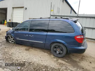 2001 Dodge Caravan ES with VIN 2B4GP54L81R411422, listed as a Copart auction lot 71964204 with 329,372 mi miles and Salvage Title. Bid and sale history available at carsss.com. Image 2.