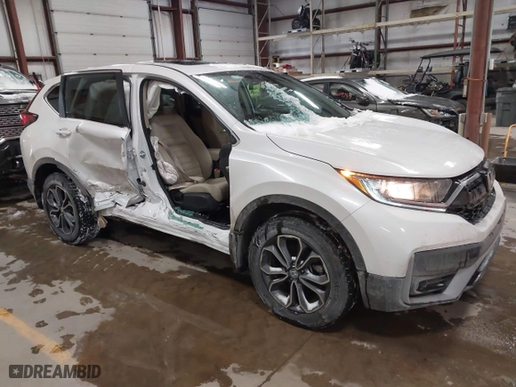 2022 Honda CR-V EX with VIN 5J6RW2H50NL003773, listed as a IAAI auction lot 41615243 with 43,818 mi miles. Bid and sale history available at carsss.com. Image 6.