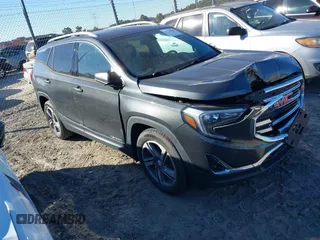 2018 GMC Terrain SLT with VIN 3GKALPEV8JL261667, listed as a IAAI auction lot 41358738 with 74,421 mi miles. Bid and sale history available at carsss.com. Image 1.
