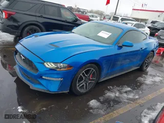 2020 Ford Mustang EcoBoost with VIN 1FA6P8TH2L5185834, listed as a IAAI auction lot 41591060 with 101,006 mi miles. Bid and sale history available at carsss.com. Image 17.