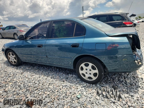 2001 Hyundai Elantra GLS z VIN KMHDN45D61U132398, wystawiony jako Copart lot #61164165 z przebiegiem 162 729 mil mil oraz Szkoda całkowita • Salvage title. Historia ofert i sprzedaży dostępna na DreamBid. Obrazek 2.
