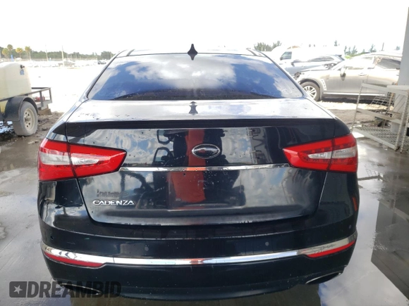 2014 Kia Cadenza Premium with VIN KNALN4D75E5120347, listed as a Copart auction lot 72796524 with 116,104 mi miles and Salvage Title. Bid and sale history available at carsss.com. Image 6.