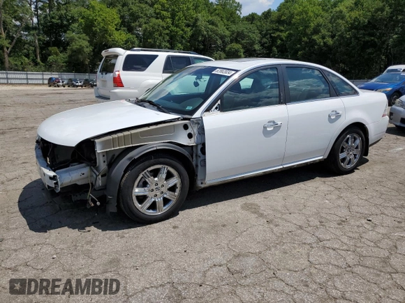 2008 Ford Taurus Limited with VIN 1FAHP25W68G160772, listed as a Copart auction lot 62863934 with 195,686 mi miles and Salvage Title. Bid and sale history available at carsss.com. Image 1.