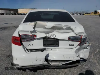 2015 Audi A4 Premium Plus with VIN WAUFFAFL2FN025314, listed as a Copart auction lot 50337625 with 61,014 mi miles and Salvage Title. Bid and sale history available at carsss.com. Image 6.