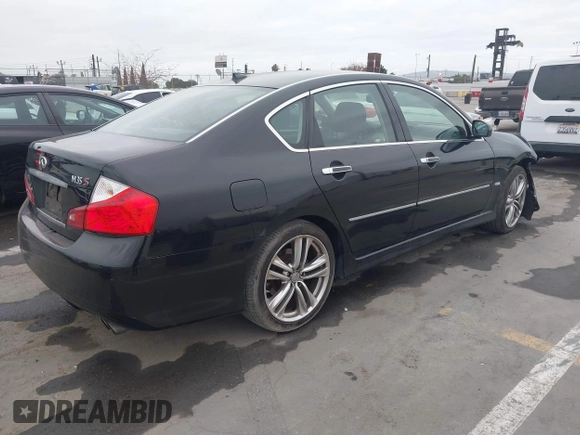 2008 Infiniti M with VIN JNKAY01E78M604106, listed as a IAAI auction lot 42056582 with 123,360 mi miles and . Bid and sale history available at DreamBid. Image 4.