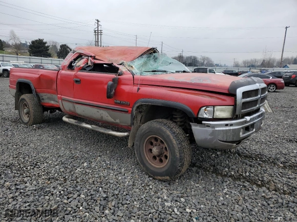 2002 Dodge Ram 2500 with VIN 3B7KF23632M265806, listed as a Copart auction lot 43311455 with 0 mi miles and Non Repairable. Bid and sale history available at carsss.com. Image 4.