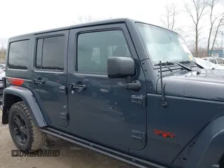 2017 Jeep Wrangler Unlimited Sahara with VIN 1C4BJWEG3HL569143, listed as a IAAI auction lot 41986188 with 27,495 mi miles. Bid and sale history available at carsss.com. Image 13.