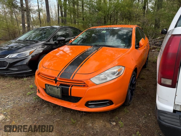 2013 Dodge Dart SXT with VIN 1C3CDFBA6DD221356, listed as a Copart auction lot 56742695 with Not Provided miles and Clean Title. Bid and sale history available at DreamBid. Image 2.