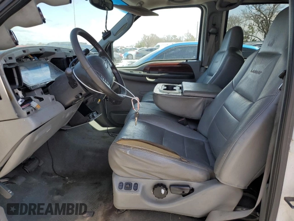2005 Ford F-250 XL with VIN 1FTSW20P95EB35293, listed as a Copart auction lot 45791085 with 260,964 mi miles and Clean Title. Bid and sale history available at DreamBid. Image 7.