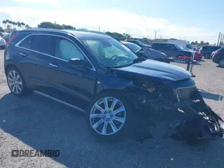 2020 Cadillac XT4 FWD Premium Luxury with VIN 1GYFZCR40LF085229, listed as a IAAI auction lot 41688726 with 19,739 mi miles. Bid and sale history available at carsss.com. Image 1.