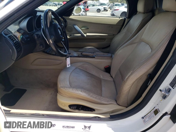 2007 BMW Z4 3.0i with VIN 4USBU33587LW70632, listed as a Copart auction lot 51910635 with 198,700 mi miles and Clean Title. Bid and sale history available at carsss.com. Image 7.