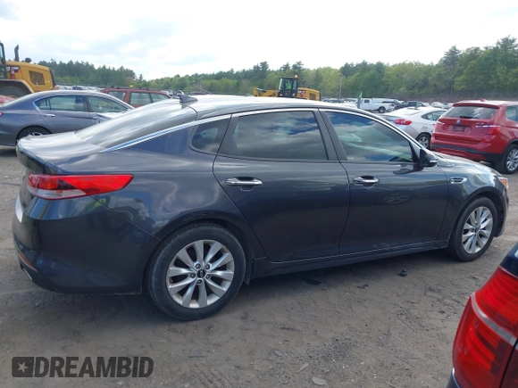 2017 Kia Optima LX with VIN 5XXGT4L36HG133813, listed as a IAAI auction lot 42266454 with 83,059 mi miles and . Bid and sale history available at DreamBid. Image 13.