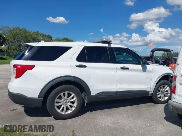 2020 Ford Explorer with VIN 1FMSK8BH8LGB43077, listed as a IAAI auction lot 42656280 with 57,162 mi miles and . Bid and sale history available at DreamBid. Image 13.