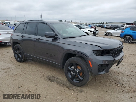 2023 Jeep Grand Cherokee Altitude with VIN 1C4RJGAG7PC573429, listed as a Copart auction lot 42961295 with 9,704 mi miles and Salvage title. Bid and sale history available at DreamBid. Image 4.