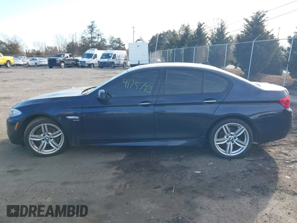 2012 BMW 5 Series 535i xDrive with VIN WBAFU7C53CDU62674, listed as a IAAI auction lot 41757421 with 107,886 mi miles. Bid and sale history available at carsss.com. Image 13.