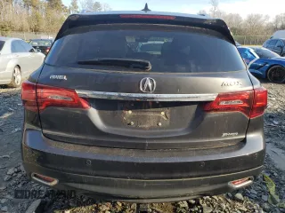 2016 Acura MDX w/Advance with VIN 5FRYD4H90GB034838, listed as a Copart auction lot 44778215 with 0 mi miles and Salvage Title. Bid and sale history available at carsss.com. Image 6.