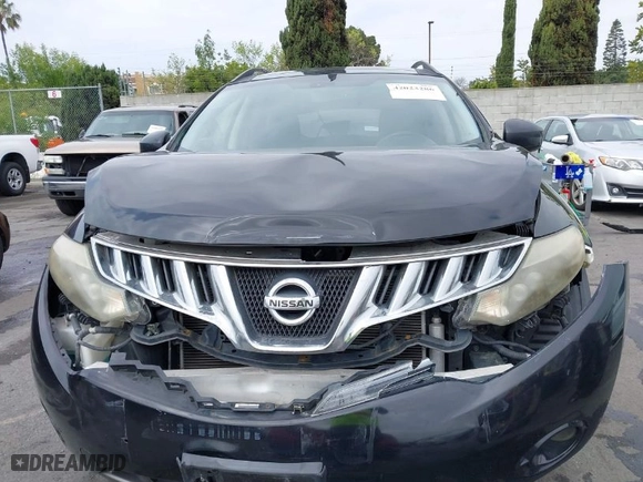 2009 Nissan Murano S with VIN JN8AZ18UX9W030922, listed as a IAAI auction lot 42023286 with 128,962 mi miles. Bid and sale history available at carsss.com. Image 12.