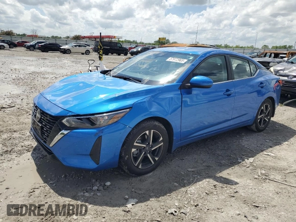 2024 Nissan Sentra SV with VIN 3N1AB8CV8RY363463, listed as a Copart auction lot 57972965 with 15,786 mi miles and Salvage title. Bid and sale history available at DreamBid. Image 1.