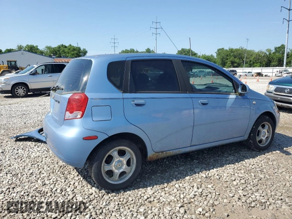 2005 Chevrolet Aveo LS with VIN KL1TD62675B296286, listed as a Copart auction lot 60978265 with 71,308 mi miles and Clean title. Bid and sale history available at DreamBid. Image 3.