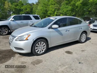 2014 Nissan Sentra S with VIN 3N1AB7AP6EL620433, listed as a Copart auction lot 53177425 with 126,931 mi miles and Salvage Title. Bid and sale history available at DreamBid. Image 1.